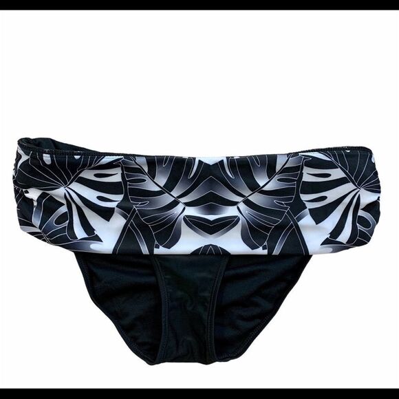 ACX Active Black white bikini bottoms size large - Picture 2 of 5